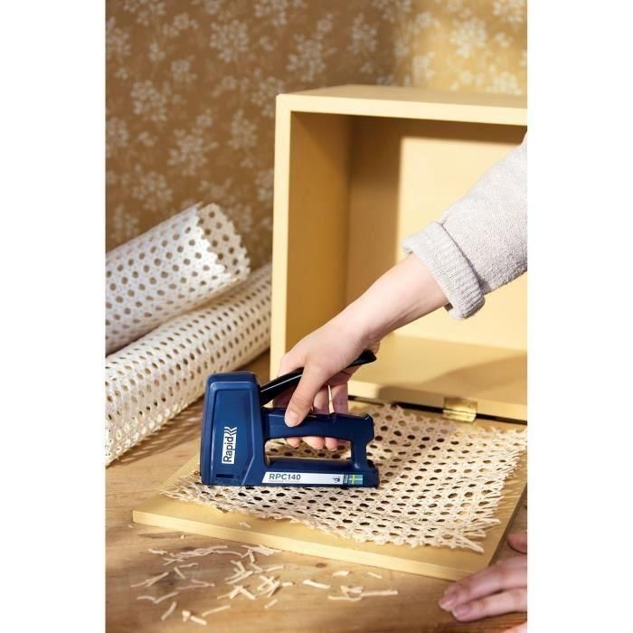 Rapid RPC140 RAP4051661040450 Grapadora para 140 Grapas de 6-16mm en Caja 5 Rapid RPC140 RAP4051661040450 Grapadora para 140 Grapas de 6-16mm en Caja 5