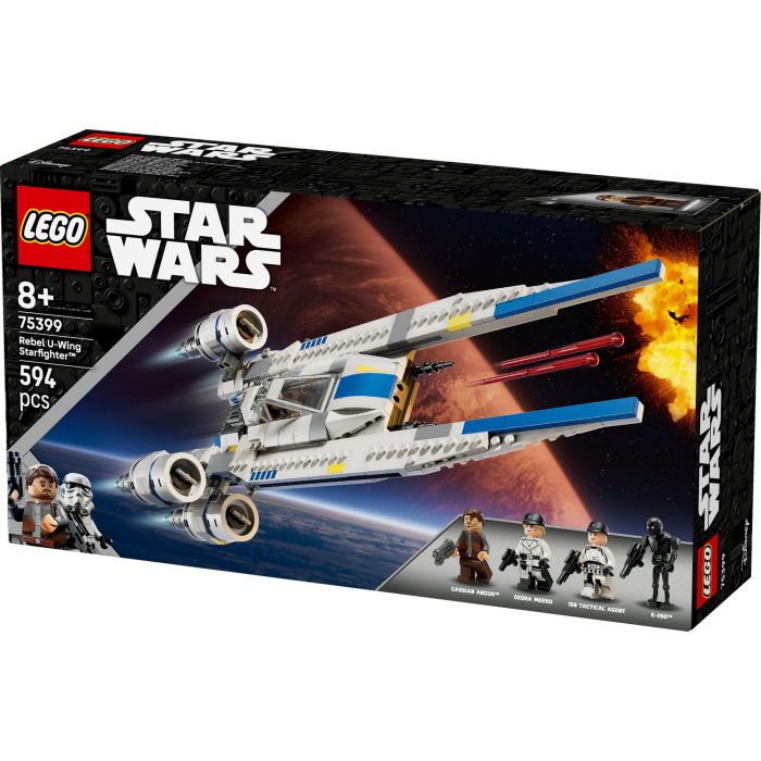 Lego Star Wars 75399 Caza Estelar Ala-U de la Alianza Rebelde Andor Set de Construcción para Niños de 8 Años en Adelante 7 Lego Star Wars 75399 Caza Estelar Ala-U de la Alianza Rebelde Andor Set de Construcción para Niños de 8 Años en Adelante 7