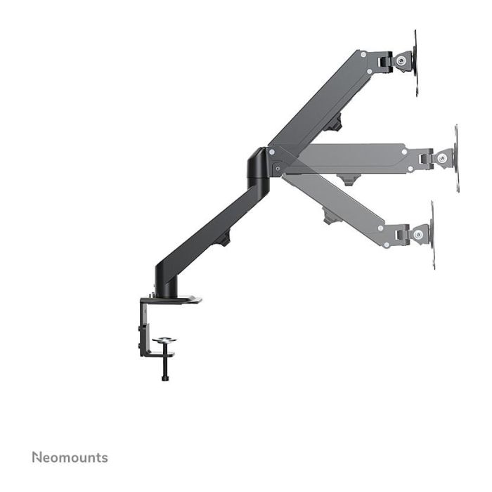 Neomounts DS70-700BL2 Soporte para Monitor de 17-27 Pulgadas, Brazo con Resorte de Gas, Abrazadera para Escritorio, Negro