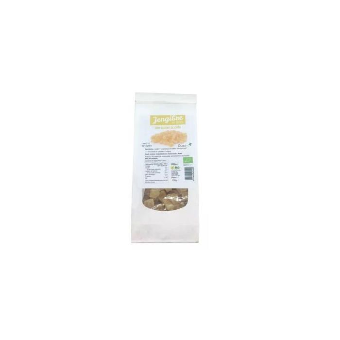 DREAM FOODS Jengibre Cristalizado en Dados 150g Bio - Delicias Ecológicas con Azúcar de Caña