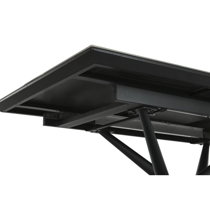 Mesa Comedor Moderno DKD Home Decor Gris Negro 90 x 76 x 160 cm 3 Mesa Comedor Moderno DKD Home Decor Gris Negro 90 x 76 x 160 cm 3