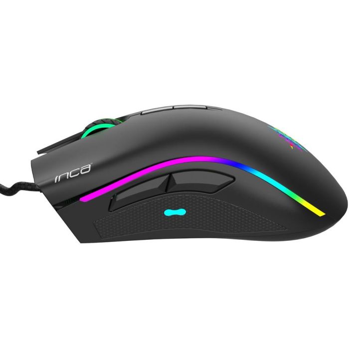 INCA Gaming Maus IMG-349 6400 DPI. RGB. 7 Tasten. USB. SW retail 4 INCA Gaming Maus IMG-349 6400 DPI. RGB. 7 Tasten. USB. SW retail 4