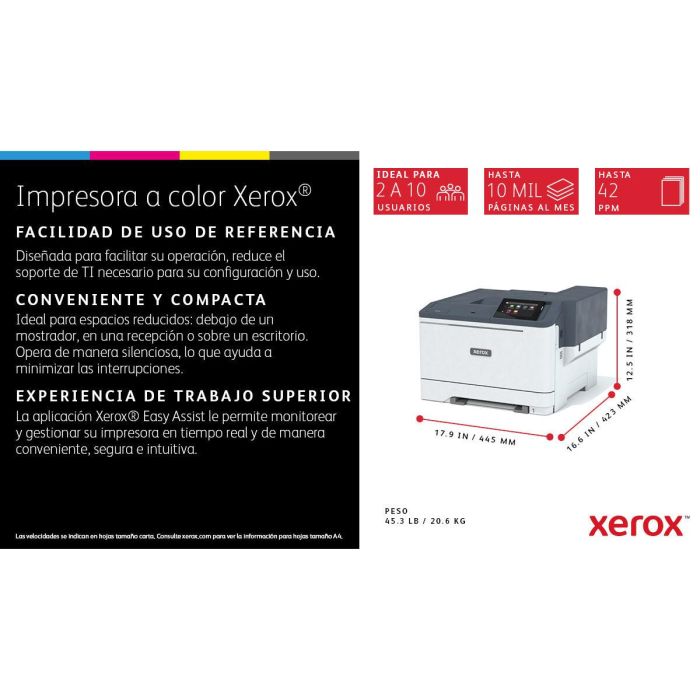 Impresora Láser Xerox C410V_DN 11