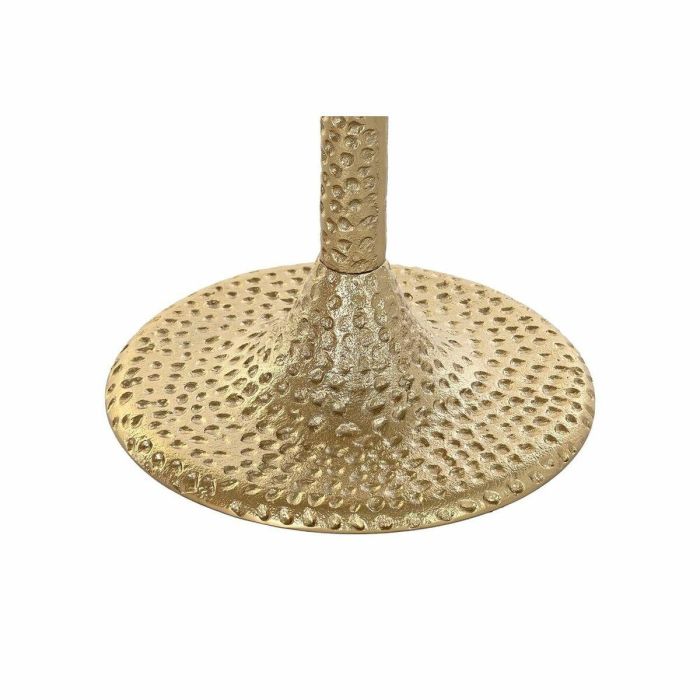 Mesita Auxiliar DKD Home Decor Blanco Dorado 40 x 40 x 61 cm 2