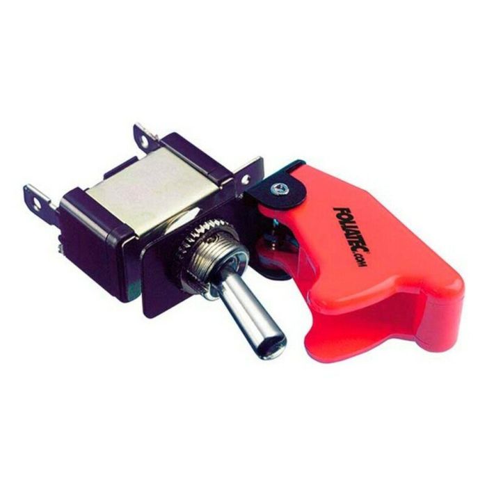 Foliatec FO33105 Interruptor Kill Switch On-Off Rojo para Coches de Competición 6-24V / 10-20A