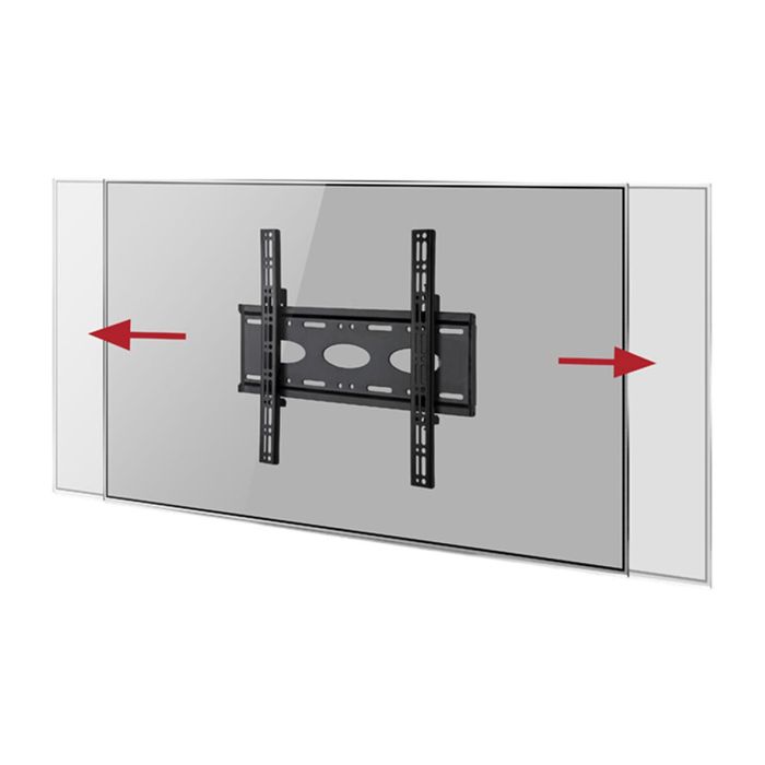 B-Tech Universal Flat Screen Wall Mount, 39" - 55", 80kg max, up to 455 x 400mm, Black 1 B-Tech Universal Flat Screen Wall Mount, 39" - 55", 80kg max, up to 455 x 400mm, Black 1