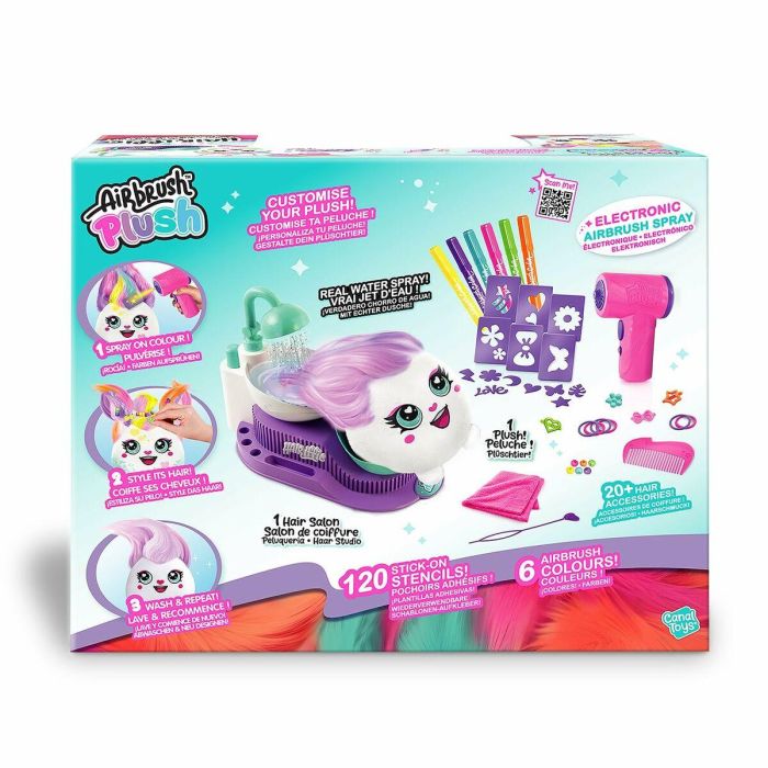 Canal Toys AIR 044 CTAIR044 - Peluche con aerógrafo Peluquería Hair'iffic 12