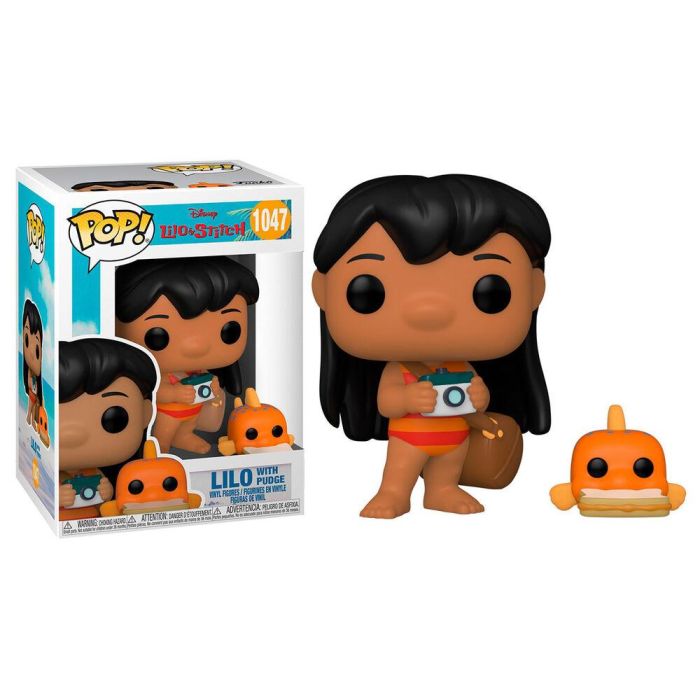 Funko Pop Disney Lilo & Stitch Lilo Con Pez & Sandwich Nº1047 -Caja Original- 0 Funko Pop Disney Lilo & Stitch Lilo Con Pez & Sandwich Nº1047 -Caja Original- 0
