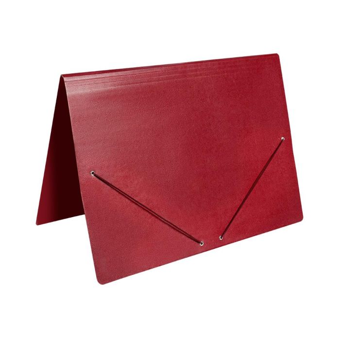 Carpeta Planos Liderpapel A3 Carton Gofrado N 12 Rojo 3