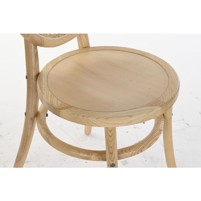 DKD Home Decor Silla Horeca Olmo y Ratán Marrón Claro 43 x 89 x 43 cm (2 Unidades) 1 DKD Home Decor Silla Horeca Olmo y Ratán Marrón Claro 43 x 89 x 43 cm (2 Unidades) 1