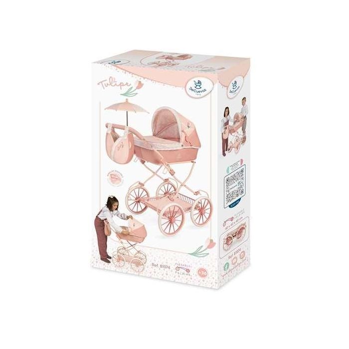 Coche de muñeca plegable con sombrilla y bolso - para muñecas de hasta 48 cm. 10 Coche de muñeca plegable con sombrilla y bolso - para muñecas de hasta 48 cm. 10