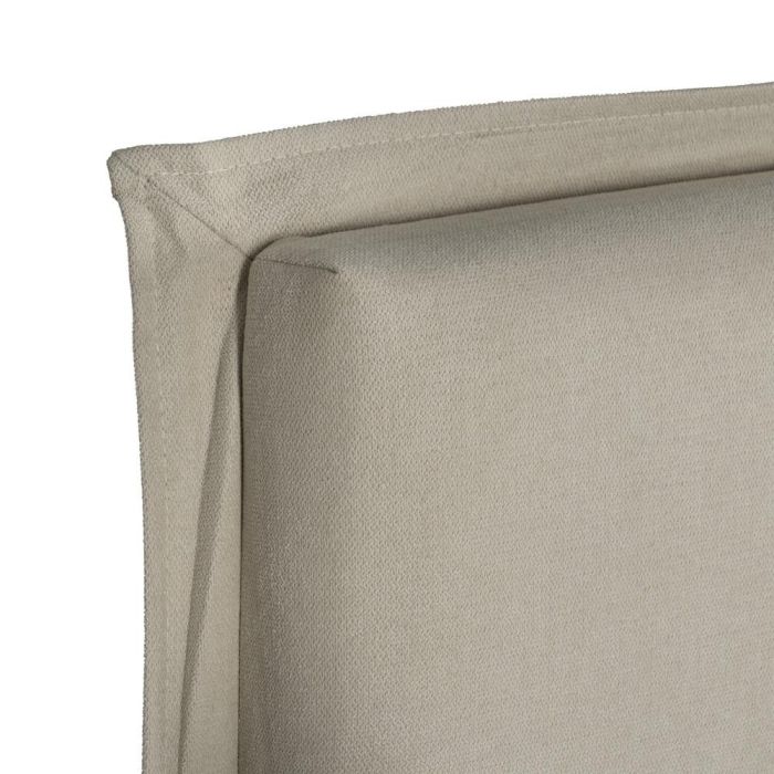 Cabecero Beige Tejido Dormitorio 190 X 8 X 100 cm