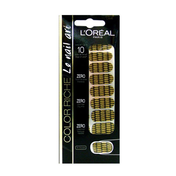 L'oreal color riche le nail art stickers