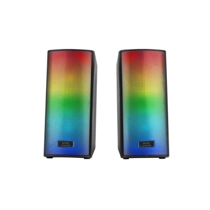 Altavoces con Bluetooth Mars Gaming MSRGB2/ 15W/ 2.0/ Negros Altavoces con Bluetooth Mars Gaming MSRGB2/ 15W/ 2.0/ Negros