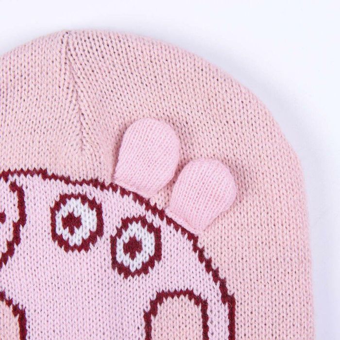 Gorro punto jacquard peppa pig 1