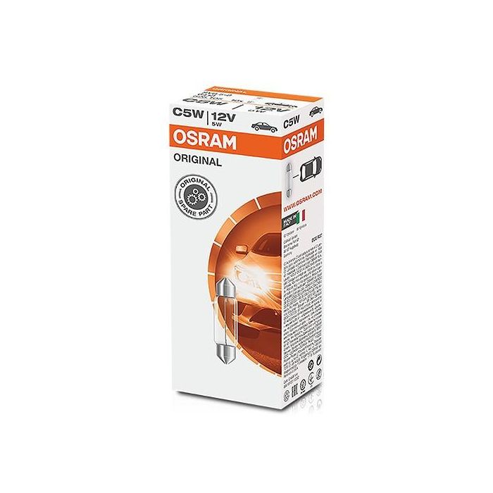 Osram Orginal 6418 Sv8,5-8 12 V 5 W | 10 Unidades OS6418 Osram Orginal 6418 Sv8,5-8 12 V 5 W | 10 Unidades OS6418