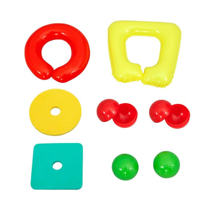 Bestway Mesa de Aprendizaje Juegos Hinchable 76x76x88 cm +18 Meses Interior y Jardin 52573 13