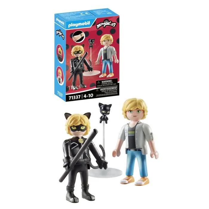Playmobil 71337 Milagrosos: Adrien y Cat Noir 4