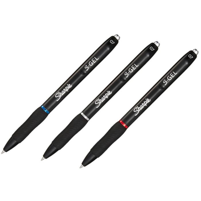 Sharpie Gelschreiber S-Gel 0.7mm 3 Stück Schwarz/Blau/Rot Blister 0 Sharpie Gelschreiber S-Gel 0.7mm 3 Stück Schwarz/Blau/Rot Blister 0