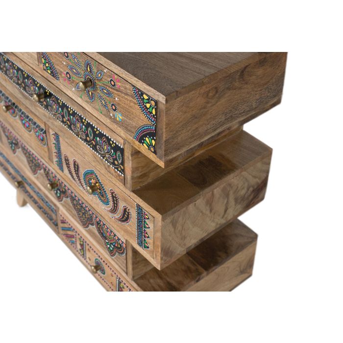 Giner y Colomer Cajonera Artesanal de Madera de Mango con 8 Cajones 3