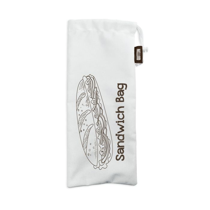Bolsa para bocadillo reutilizable Quttin (24 Unidades) 1 Bolsa para bocadillo reutilizable Quttin (24 Unidades) 1