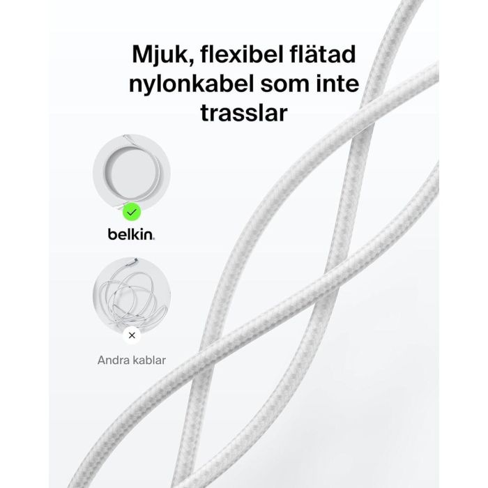 Cable USB Belkin CAB025HQ1MWH 6 Cable USB Belkin CAB025HQ1MWH 6
