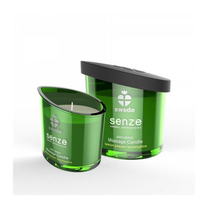 Vela de Masaje Swede Arousing Eucalipto Limón Pimienta 150 ml 1 Vela de Masaje Swede Arousing Eucalipto Limón Pimienta 150 ml 1