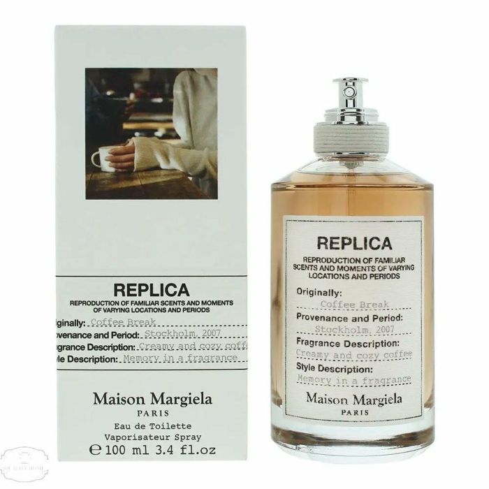 Maison Margiela REPLICA Coffee Break Eau de Toilette Vaporizador 100ml - Fragancia Café, Mousse Leche, Lavanda: Momento Relax Cafetería 0 Maison Margiela REPLICA Coffee Break Eau de Toilette Vaporizador 100ml - Fragancia Café, Mousse Leche, Lavanda: Momento Relax Cafetería 0