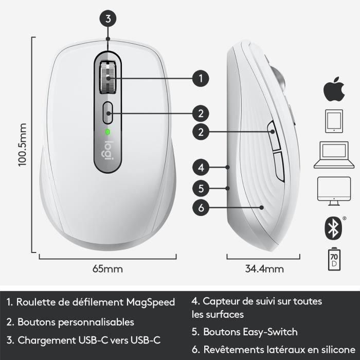 Logitech MX Anywhere 3 para Mac 5