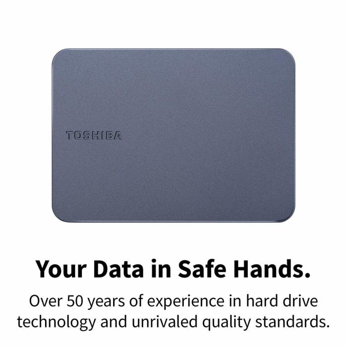 Disco Duro Externo Toshiba HDTX220EK3AA Negro Concha HDD 2 TB HDD 4