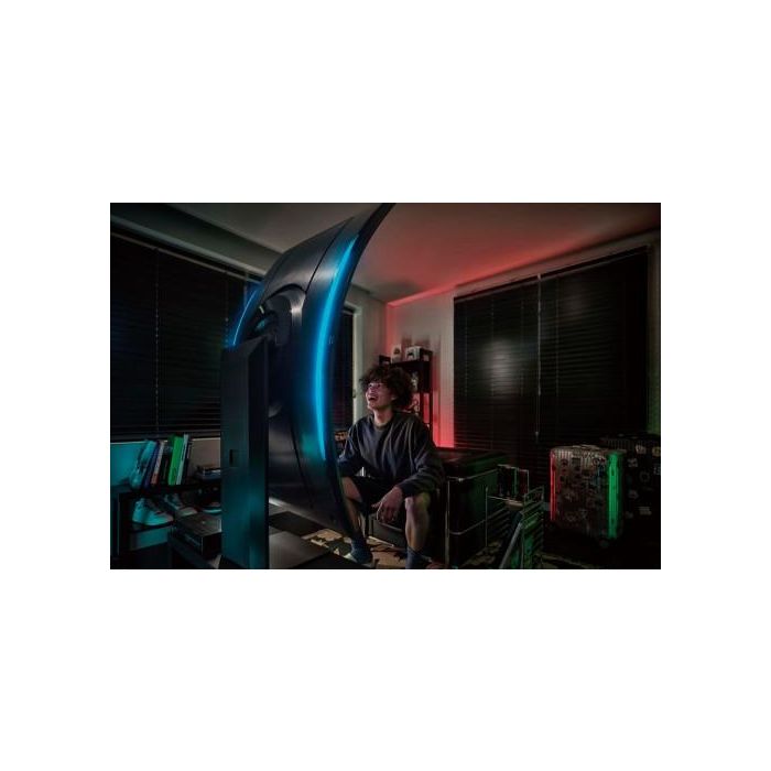 Samsung S55CG970NU Monitor Gaming Curvo Odyssey Ark 55" 4K UHD 165Hz 1ms Smart TV Modo Cabina 10