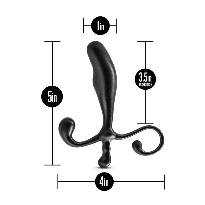 Plug Anal Blush Anal Adventures Negro 1 Plug Anal Blush Anal Adventures Negro 1
