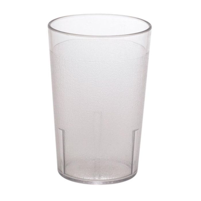 CAMBRO - 800CW-152 - Vaso Camwear 237 ml - 6,7 x 6,7 x 10,2 cm - Policarbonato - Transparente - Venta 1 unidad.