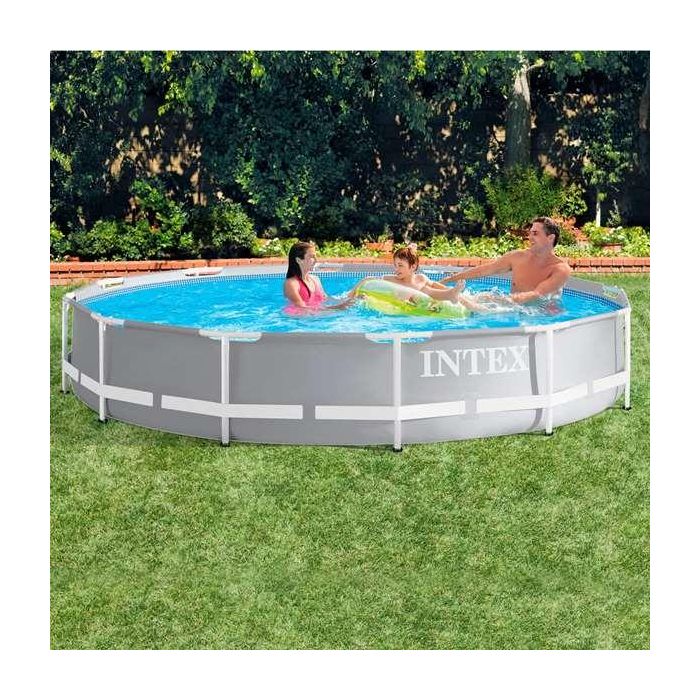 Piscina redonda desmontable prism frame con depuradora (capacidad 6503 litros) (+ 6 años) 366x76 cm 7 Piscina redonda desmontable prism frame con depuradora (capacidad 6503 litros) (+ 6 años) 366x76 cm 7