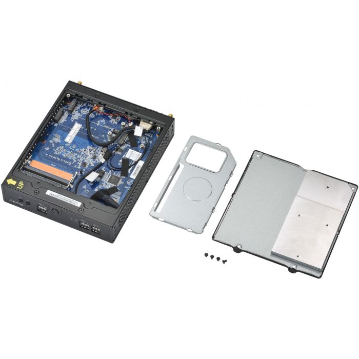 Shuttle DS50U Barebone XPC slim Intel Celeron 7305 2xSODIMM DDR5 2xM.2 1xSATA 1xHDMI 1xDP 1xVGA Black 7 Shuttle DS50U Barebone XPC slim Intel Celeron 7305 2xSODIMM DDR5 2xM.2 1xSATA 1xHDMI 1xDP 1xVGA Black 7