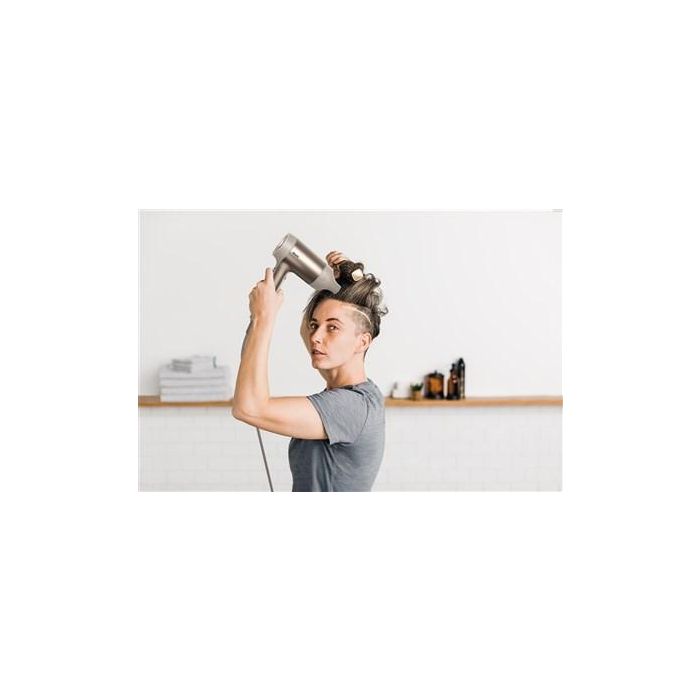 Shark HD120SLEU Secador de Pelo Style iQ Champagne con 3 Accesorios Inteligentes para Todo Tipo de Cabello
