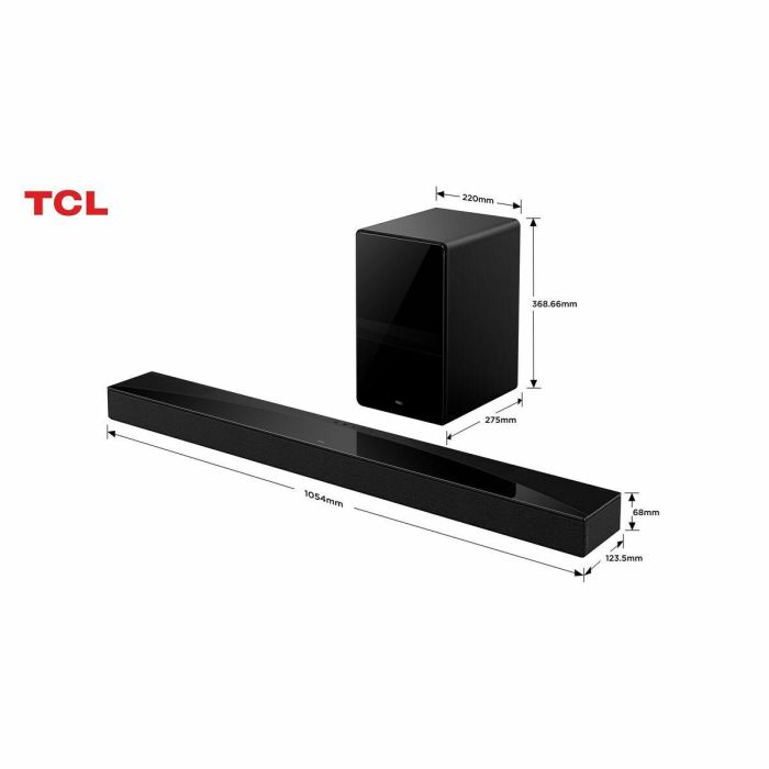 Barra de Sonido TCL Q75HE 30 W 620 W 23 Barra de Sonido TCL Q75HE 30 W 620 W 23