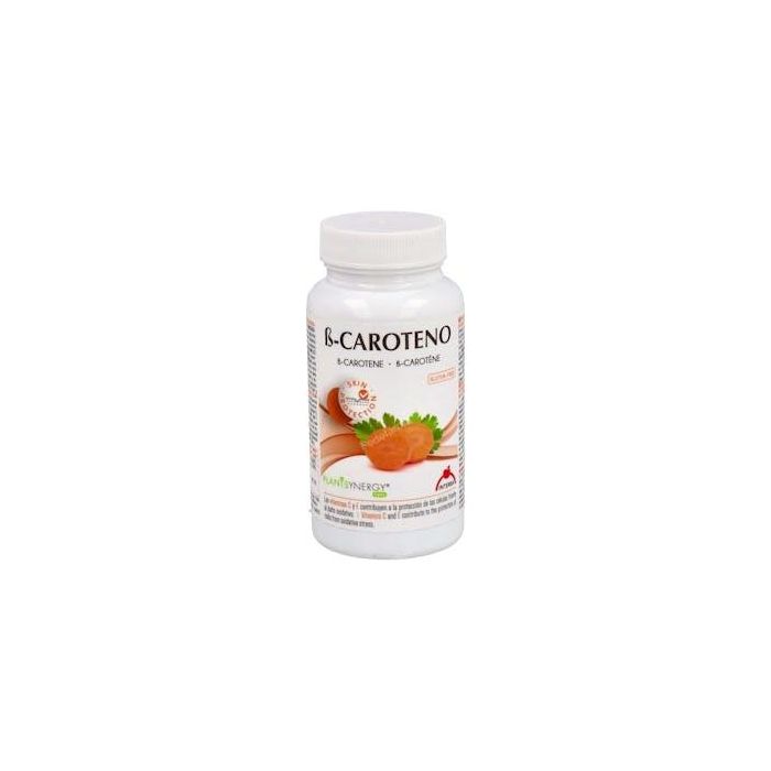 INTERSA Betacaroteno de Dunaliella y Zanahoria para Bronceado y Piel, Suplemento Antioxidante, 40 Perlas