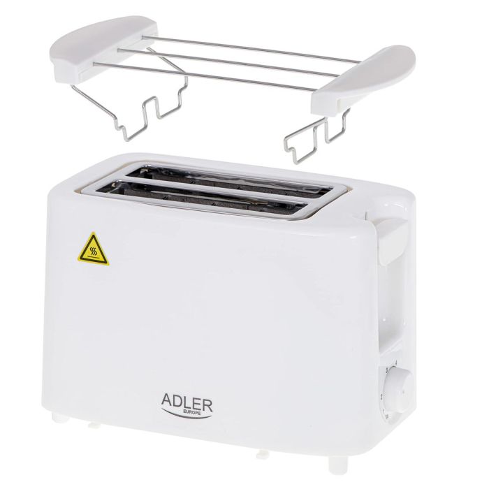 Tostadora Adler ad 3223 Blanco 900 W 10 Tostadora Adler ad 3223 Blanco 900 W 10