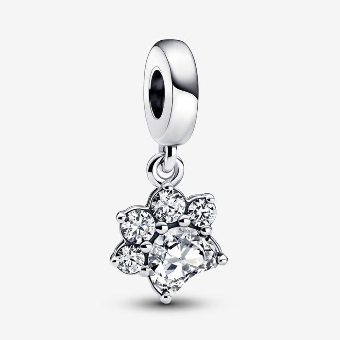 Abalorio Mujer Pandora SPARKLING PET PAW PRINT 1