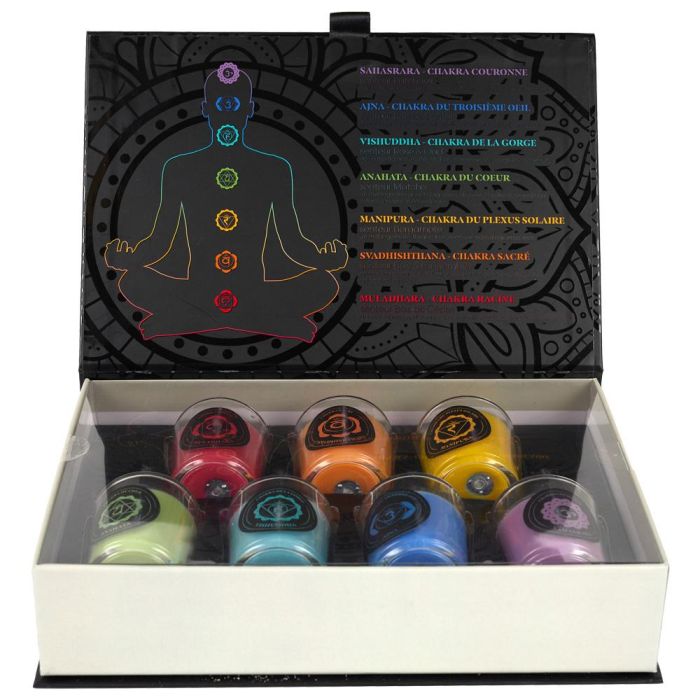 Home Deco Factory Juego 7 Velas Perfumadas Chakra Lila Azul Celeste Verde Amarillo Naranja Rojo Vasito Vidrio 2 Home Deco Factory Juego 7 Velas Perfumadas Chakra Lila Azul Celeste Verde Amarillo Naranja Rojo Vasito Vidrio 2