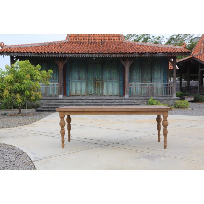 Mesa Comedor Item Home DKD Home Decor 90 x 78 x 220 cm 1