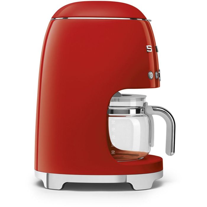 SMEG Cafetera de filtro 50s Style DCF02RDEU, Rojo, 1.4L, 1050W 2