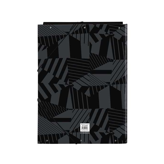Carpeta Gomas Solapas Safta Folio F.C. Barcelona Black 1 Carpeta Gomas Solapas Safta Folio F.C. Barcelona Black 1