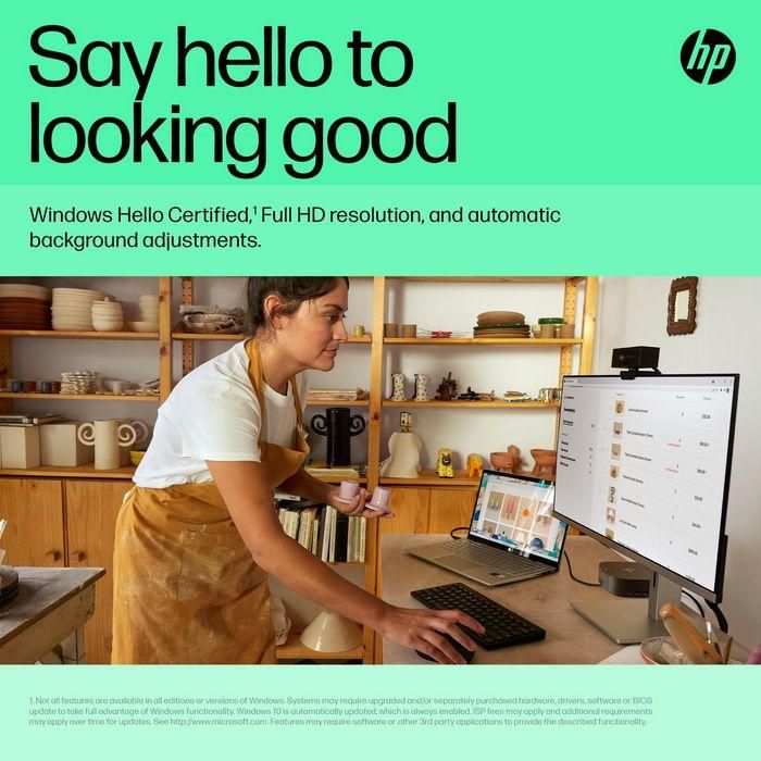 Webcam HP 620 FHD/ 1920 x 1080 Full HD 38 Webcam HP 620 FHD/ 1920 x 1080 Full HD 38