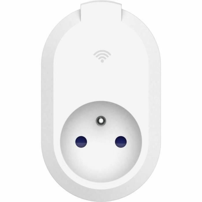 Link2Home Enchufe Inteligente WiFi 230V, Control por App y Voz, Compatible con Alexa y Google Home, Blanco 3