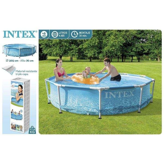 Piscina Desmontable Intex 305 x 76 x 305 cm 12 Piscina Desmontable Intex 305 x 76 x 305 cm 12