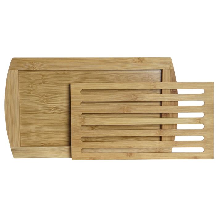 Tabla Cortar Basicos DKD Home Decor Natural 21 x 2 x 36 cm 3 Tabla Cortar Basicos DKD Home Decor Natural 21 x 2 x 36 cm 3