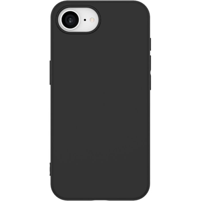 eSTUFF INFINITE VIENNA para iPhone 16e - Funda de TPU 100% Plástico Reciclado Negro Protección contra Caídas y Rasguños