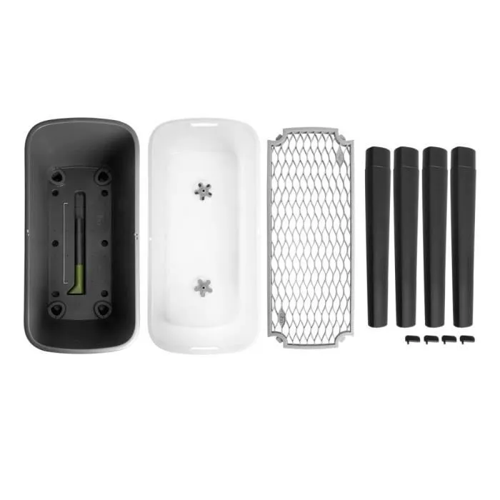 Elho 8711904518004 Huerto de pie Noa Negro L 79 x B 39 x H 94 cm Cultivo y Cosecha 100% Reciclado 3